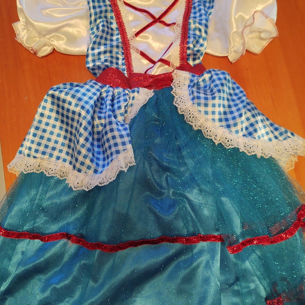 Dorothy Wizard of Oz costume with shoes